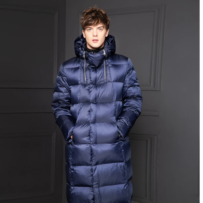 long goose down coat