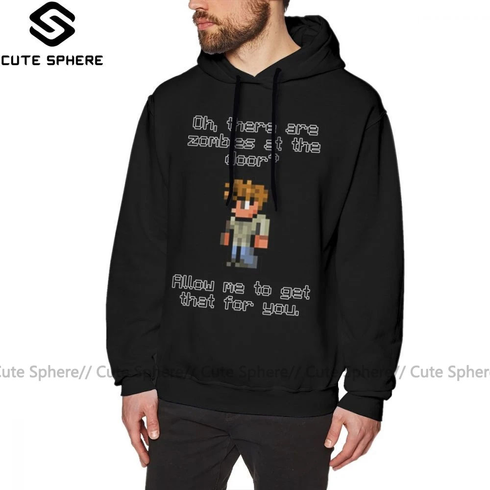Terraria Hoodie Guide Likes Zombies 