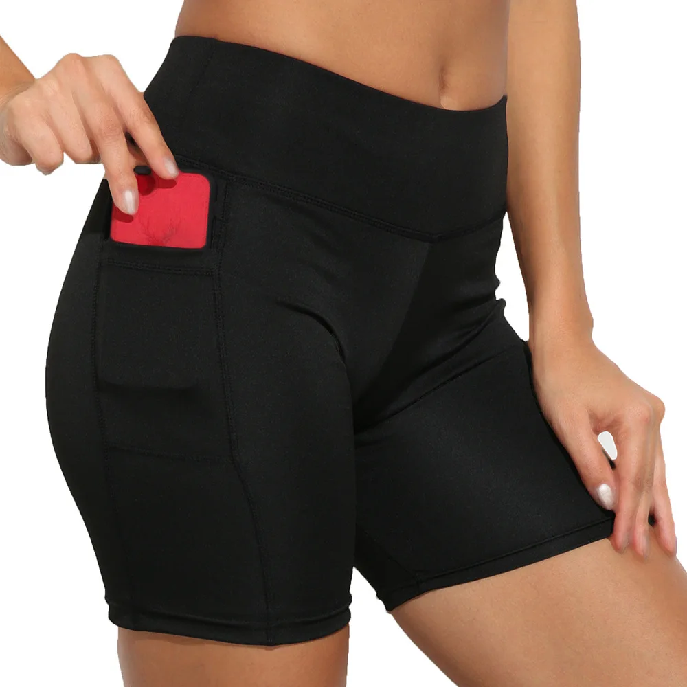 High Waisted Workout Yoga Sport Shorts 