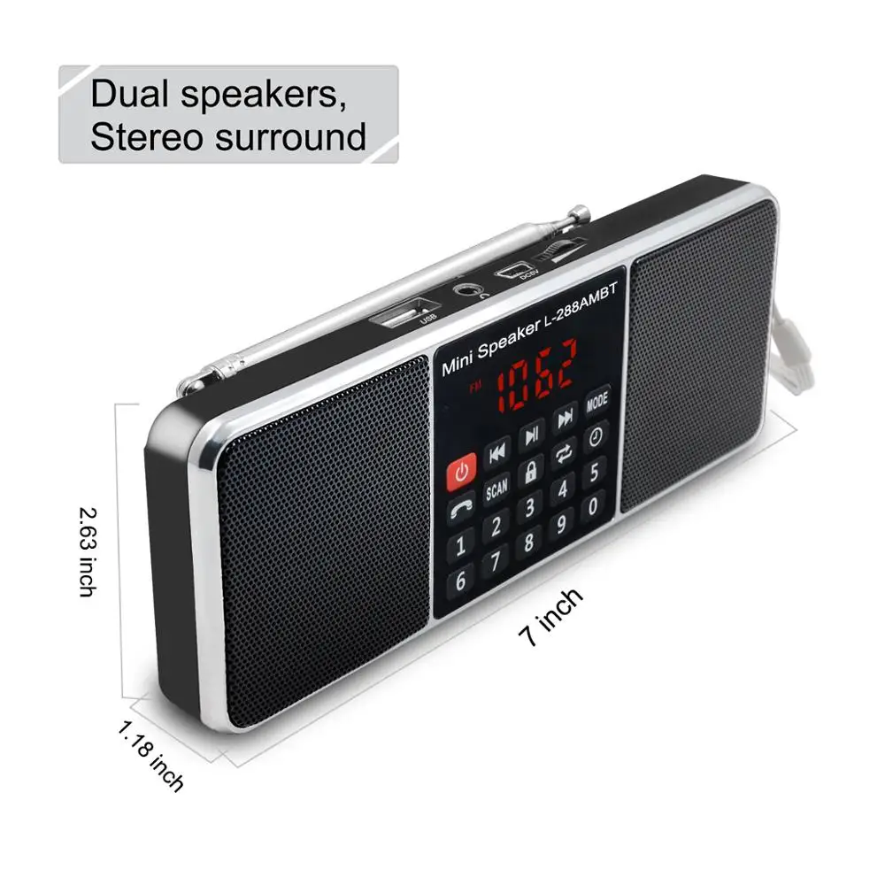 am fm bluetooth speaker