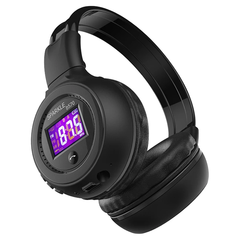 Acquistare Auricolari e Cuffie | cuffie Bluetooth wireless con cuffie  integrate - adatte per telefono e computer con un ampio display LCD in  vendita con uno sconto del 40%