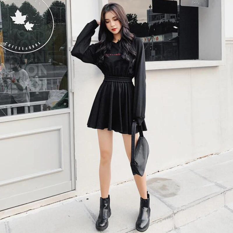 New 2020 Spring Autumn Women Gothic 