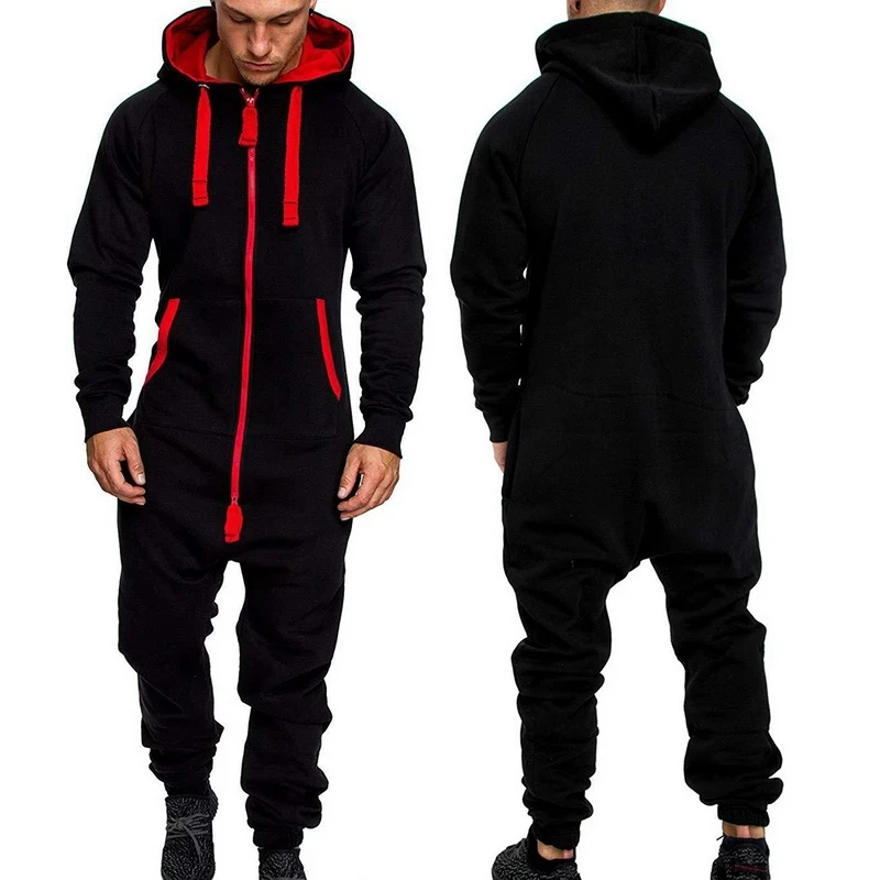 hoodie jumpsuit for men