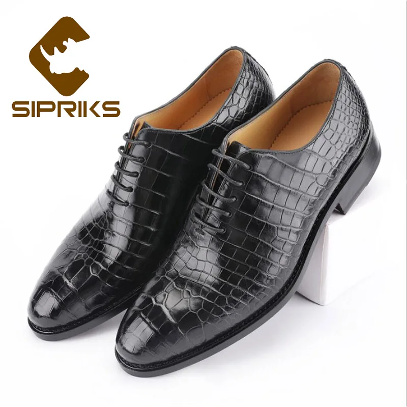 real crocodile leather shoes