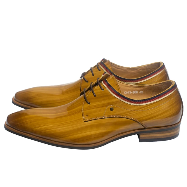 patent leather cap toe oxford