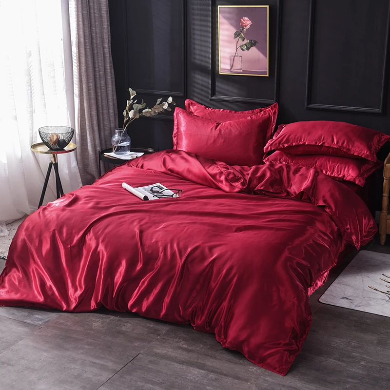 cheap red duvet covers