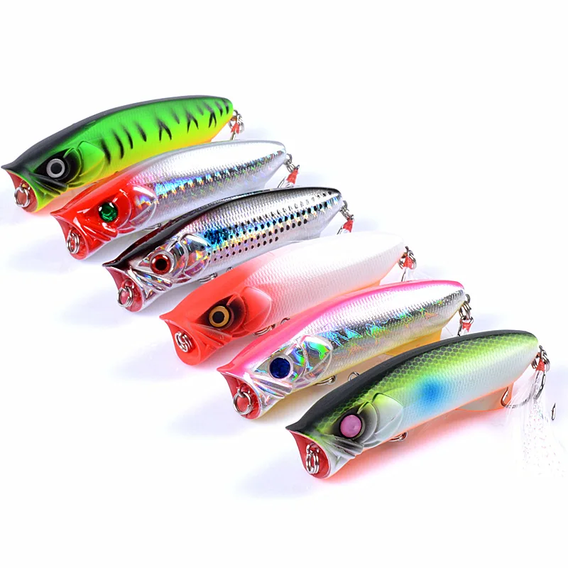 Crankbaits Top Water Fishing Lure 7.2cm 11.3g Hard Artificial Bass with 6#  Hook Hard Swimming Crank Baits Wobblers Tackle Colors