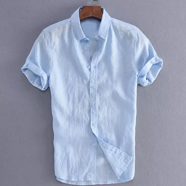 mens short sleeve button down summer shirts