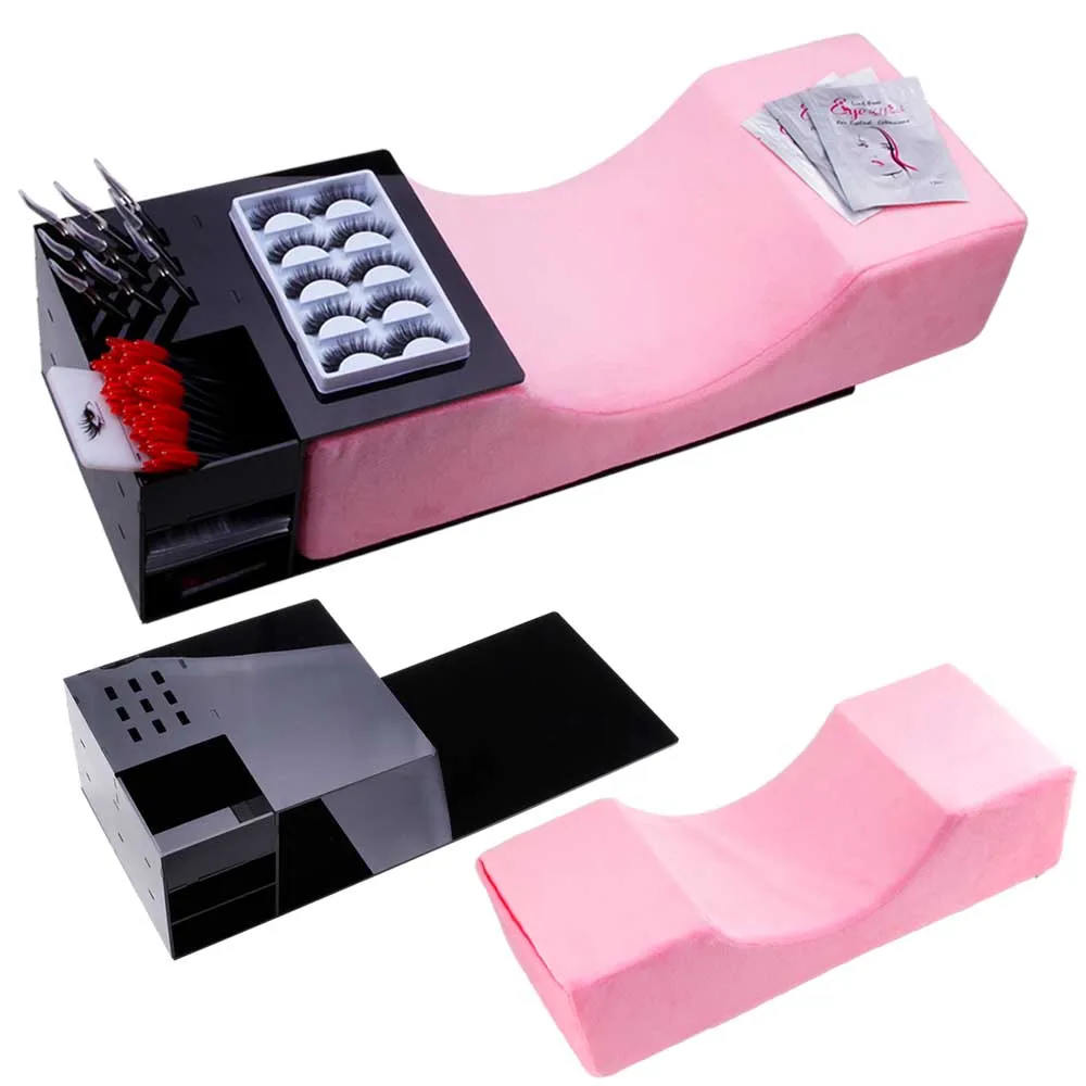 contour lash pillow
