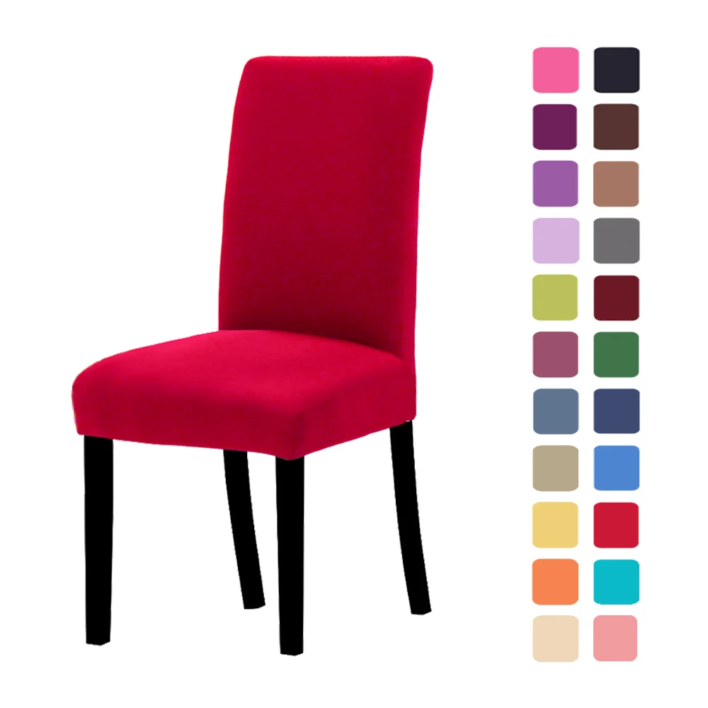 red dining chair seat covers