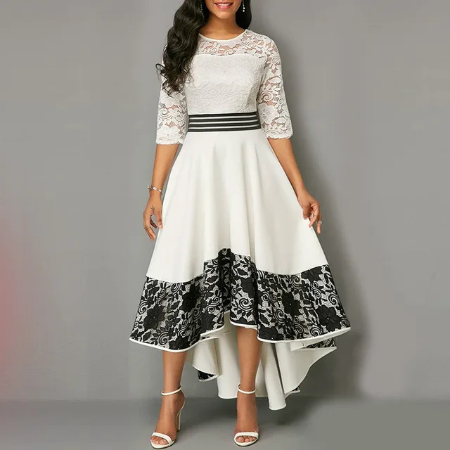 high low dress robe ceremonie femme Frocks