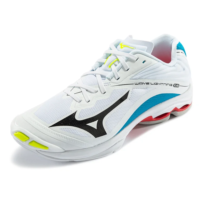 קנו נעליים לספורט | New Arrival original Mizuno WAVE LIGHTNING Z6 Men Women  Volleyball Shoes Running Sneakers V1GA200046