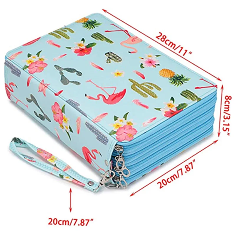 קנו ציוד כתיבה ותיקון  200 Slots Pencil Case School Pencilcase for Girls  Boys Pen Bag Large Capacity Cartridge Box Pencilholder Stationery Pouch  Penal