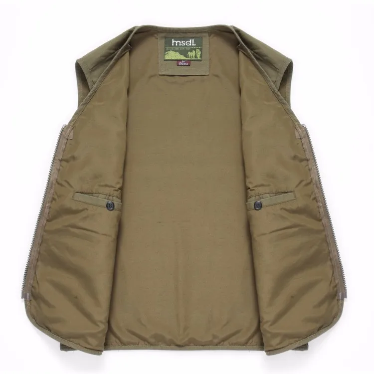 Beige Waistcoats For Men's Travel Vest 