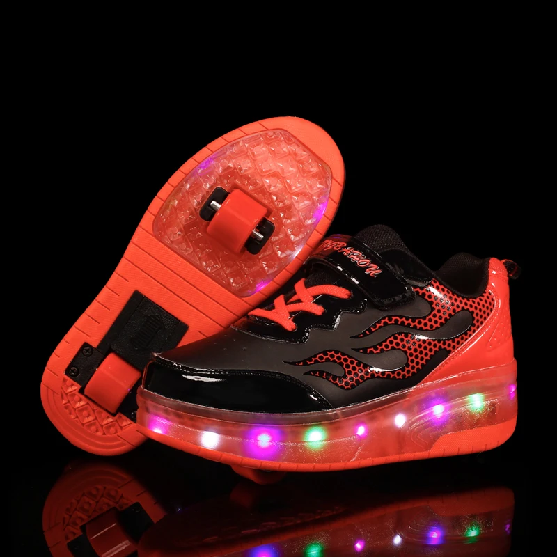 red led shoes