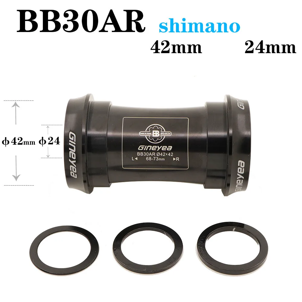 Acquistare Accessori Per Bicicletta Gineyea Bottom Bracket Bike 30 Pf30 86 9 386 For Shimano For Sram Gxp Press Fit Bearing 24mm 22 19 Mm 42mm 46 Mtb