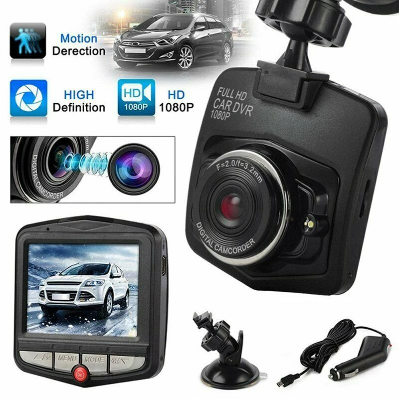 HD 1080P Car DVR Vehicle Camera Video Recorder Dash Cam Night Vision 2.4 inch 