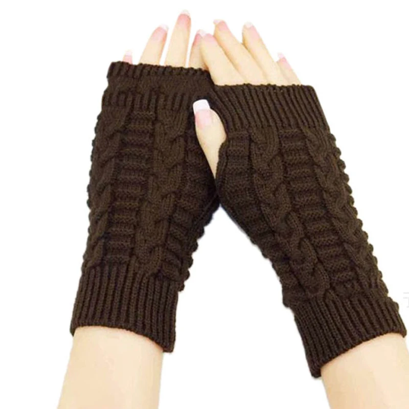 warm stylish women's gloves