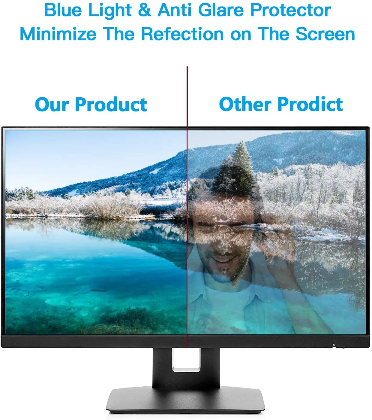 anti blue light screen protector monitor