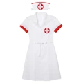Erotic Halloween Fancy Cosplay Costumes Women Naughty Lingerie Sexy Nurse Dress with Belt Hat Uniform Outfit Party Kinky Costume preview-2
