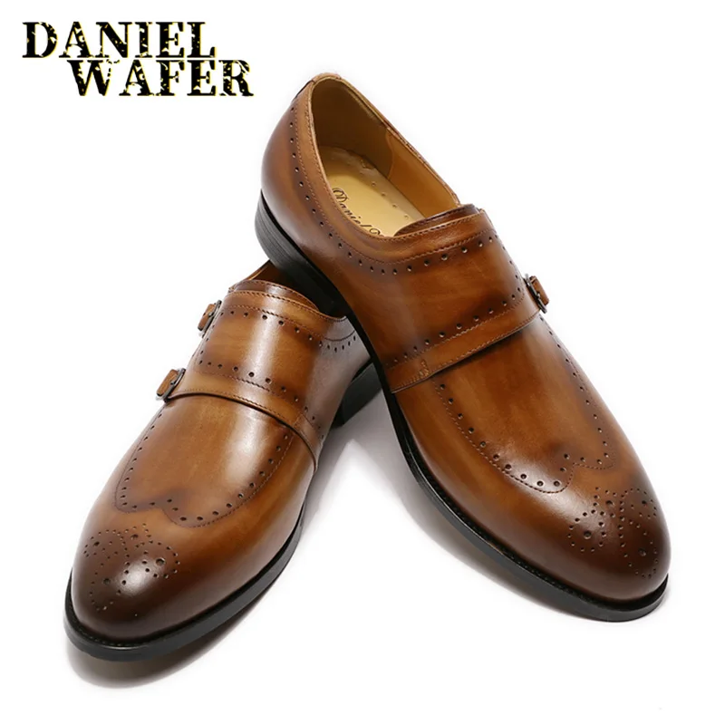 mens loafer shoes brown