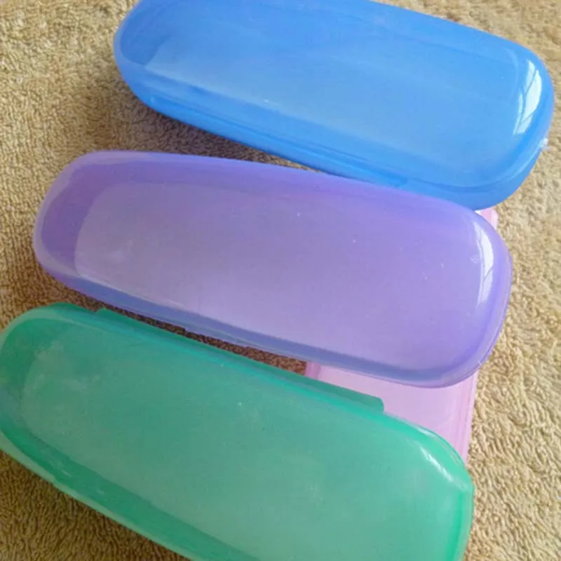 clear glasses case