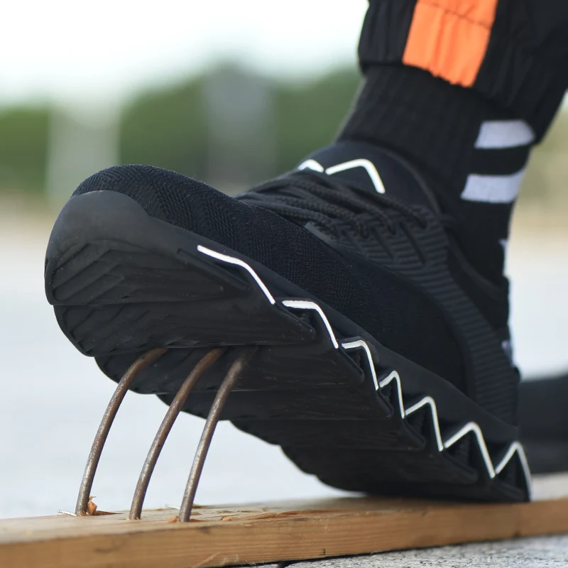 JUBANG Autumn Safety Shoes Steel Toe 