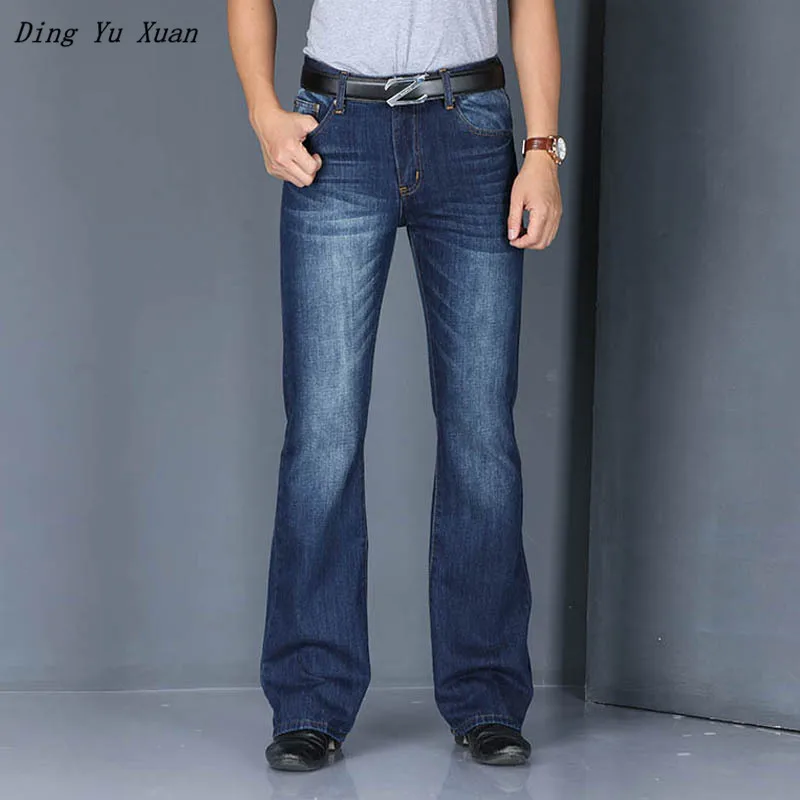 flare denim men