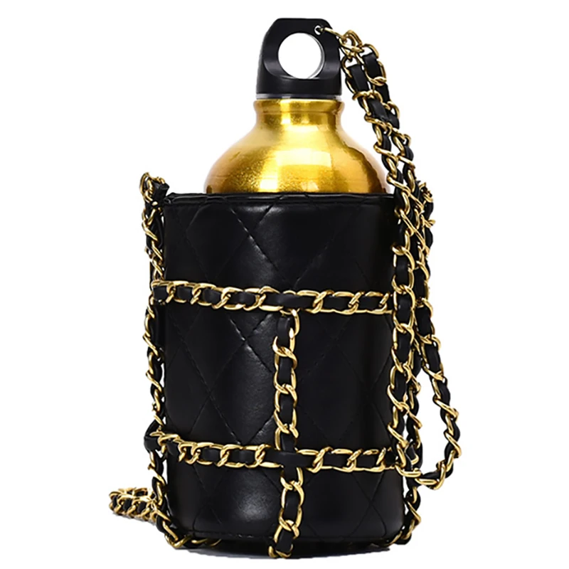 Luxury Women Water Bottle Pouch Totes ins hot style Chain shoulder bag –  BMEssentials