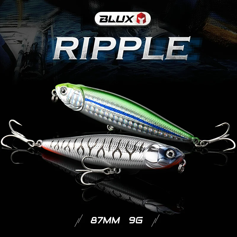 BLUX STRAY DOG Topwater Pencil 70MM 8.2g Surface Walker Fishing Lure Walk  The Dog Artificial