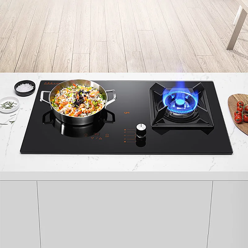 dual hob gas and induction