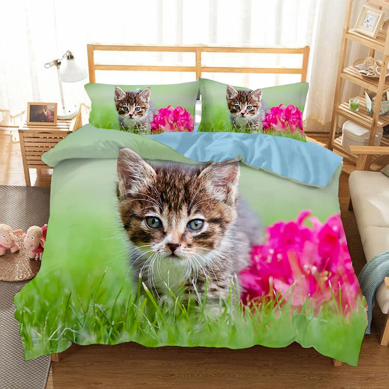 cat duvet single