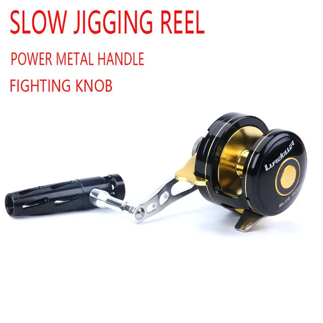 reel overhead jigging