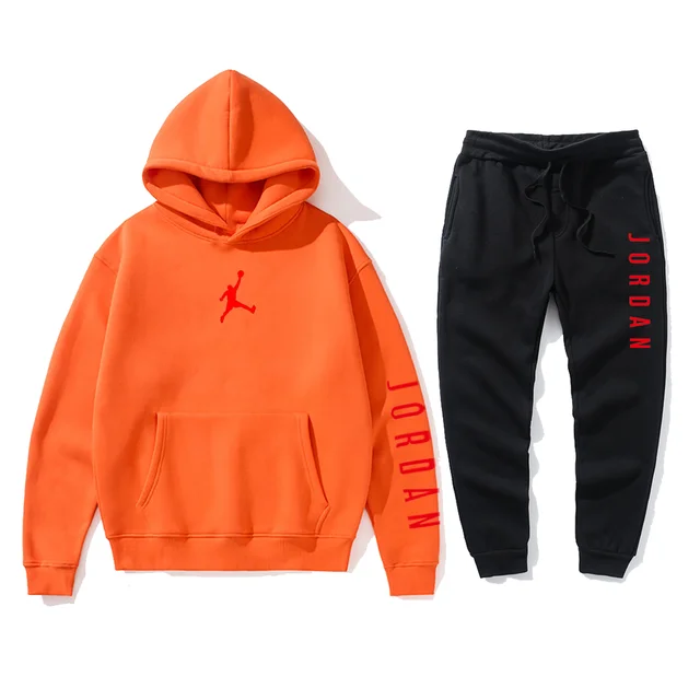 Winter men's hooded Sweater suit JORDAN 
