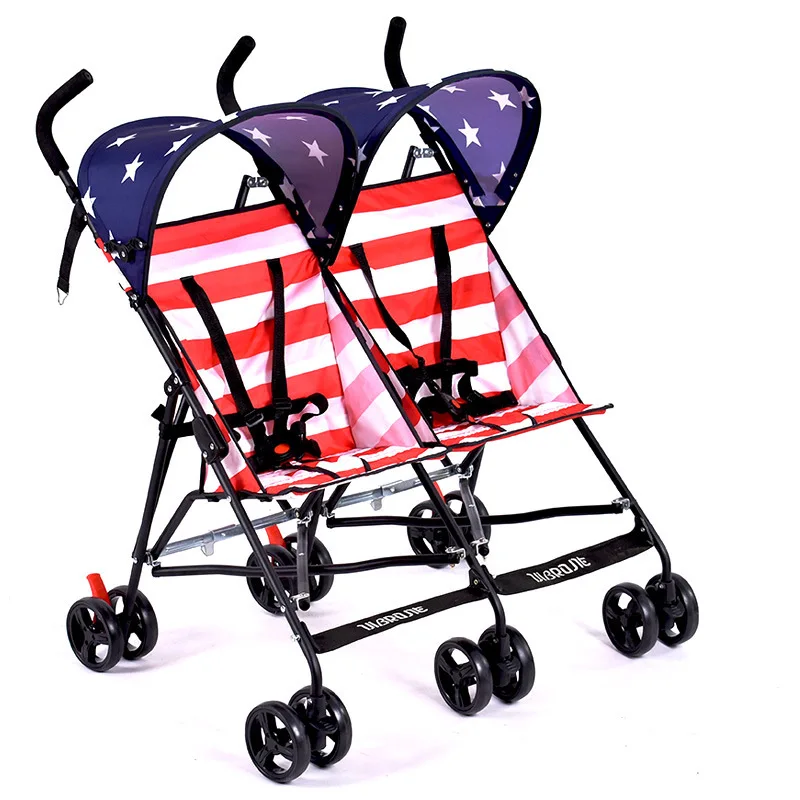 portable double stroller