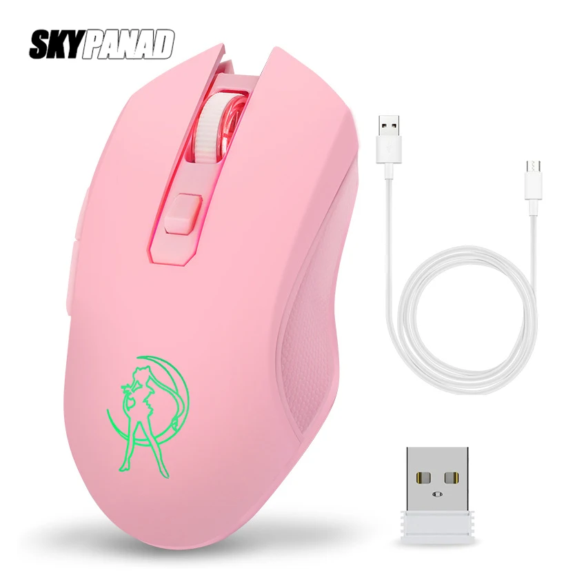 pink wireless mouse for laptop