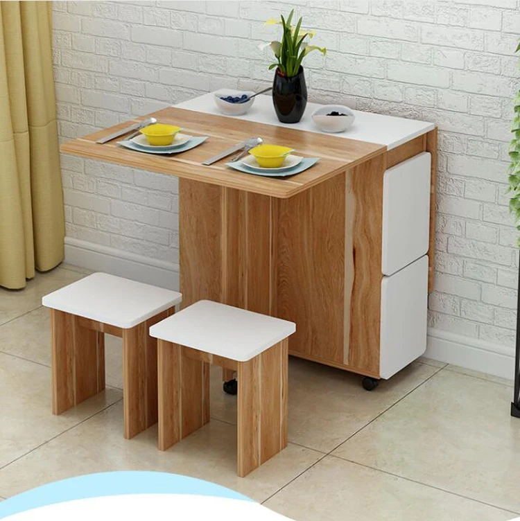 folding table and chairs for kitchen