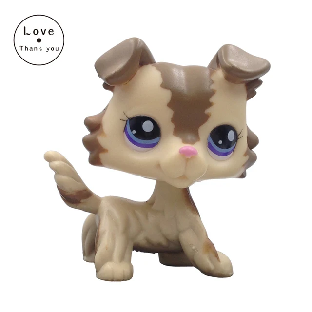 LPS CAT Littlest pet shop bobble head toys stands short hair kitty dog  dachshund collie spaniel