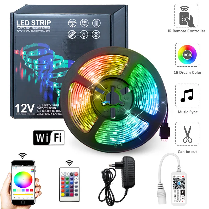 wifi rgb led strip light