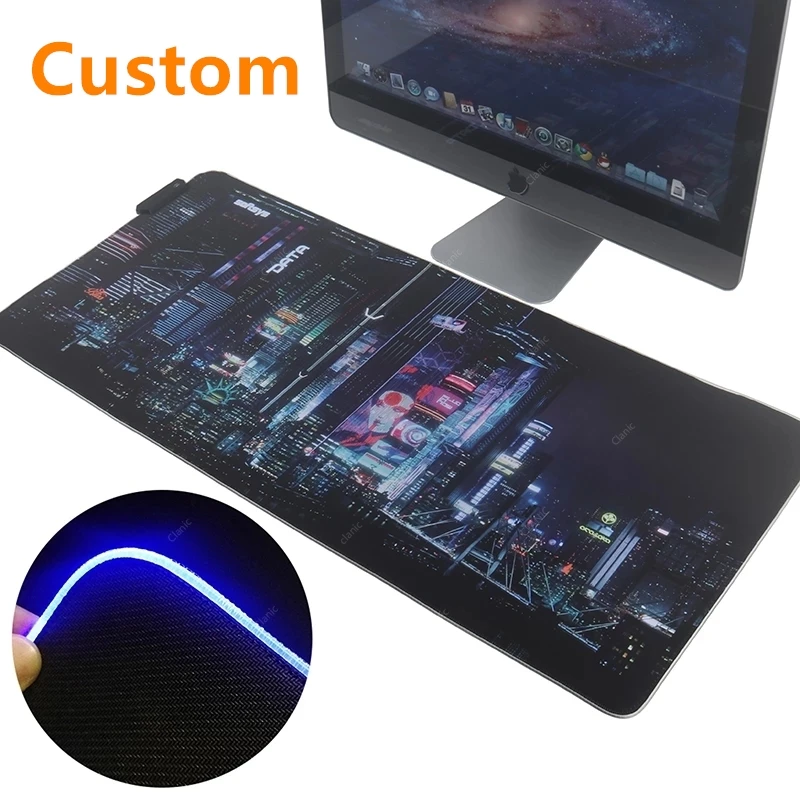 led rgb gaming mouse pad