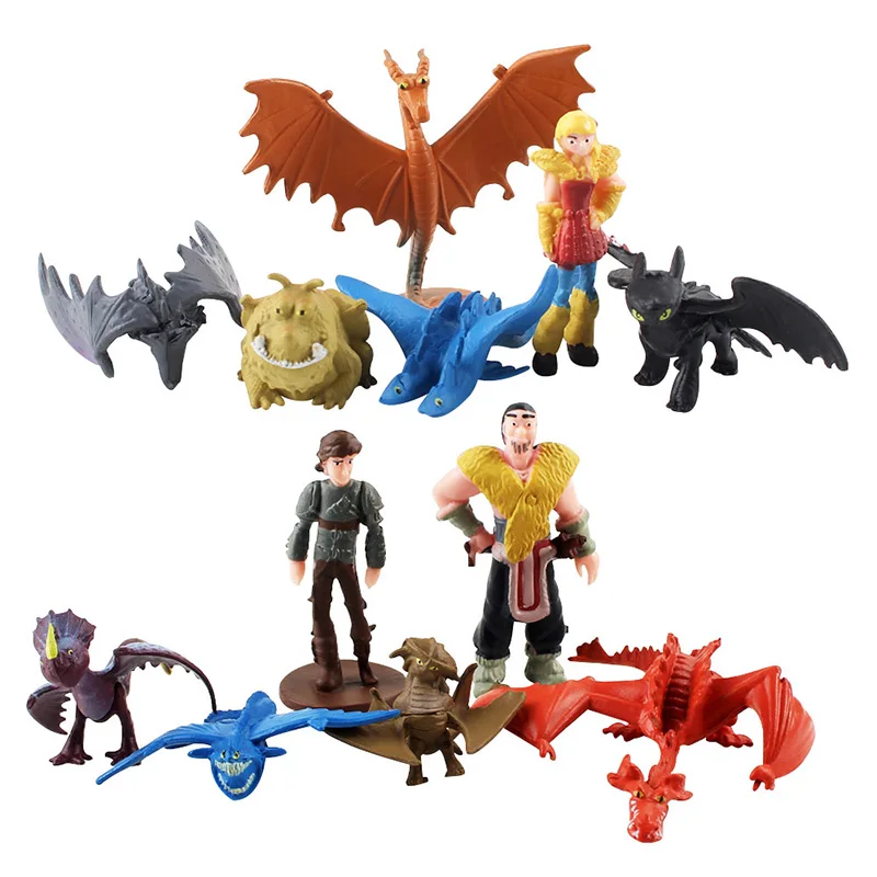 train your dragon action figures