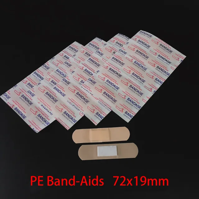100Pcs/Pack Waterproof Wound Adhesive Paster Medical Anti-Bacteria