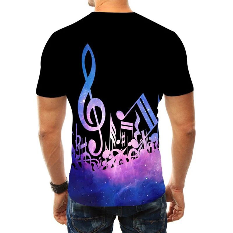 mens shirts with music notes