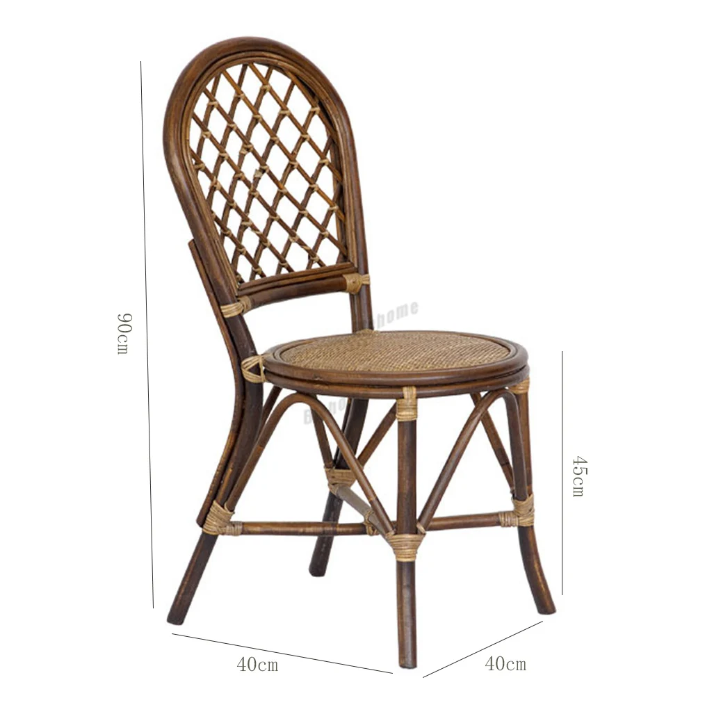 kitchen chairs rattan