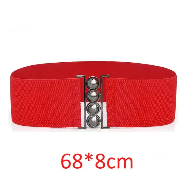 wide elastic womens belts