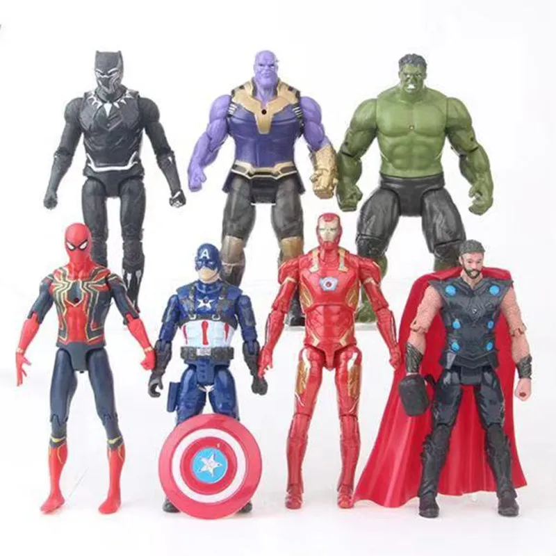 marvel superhero figure set