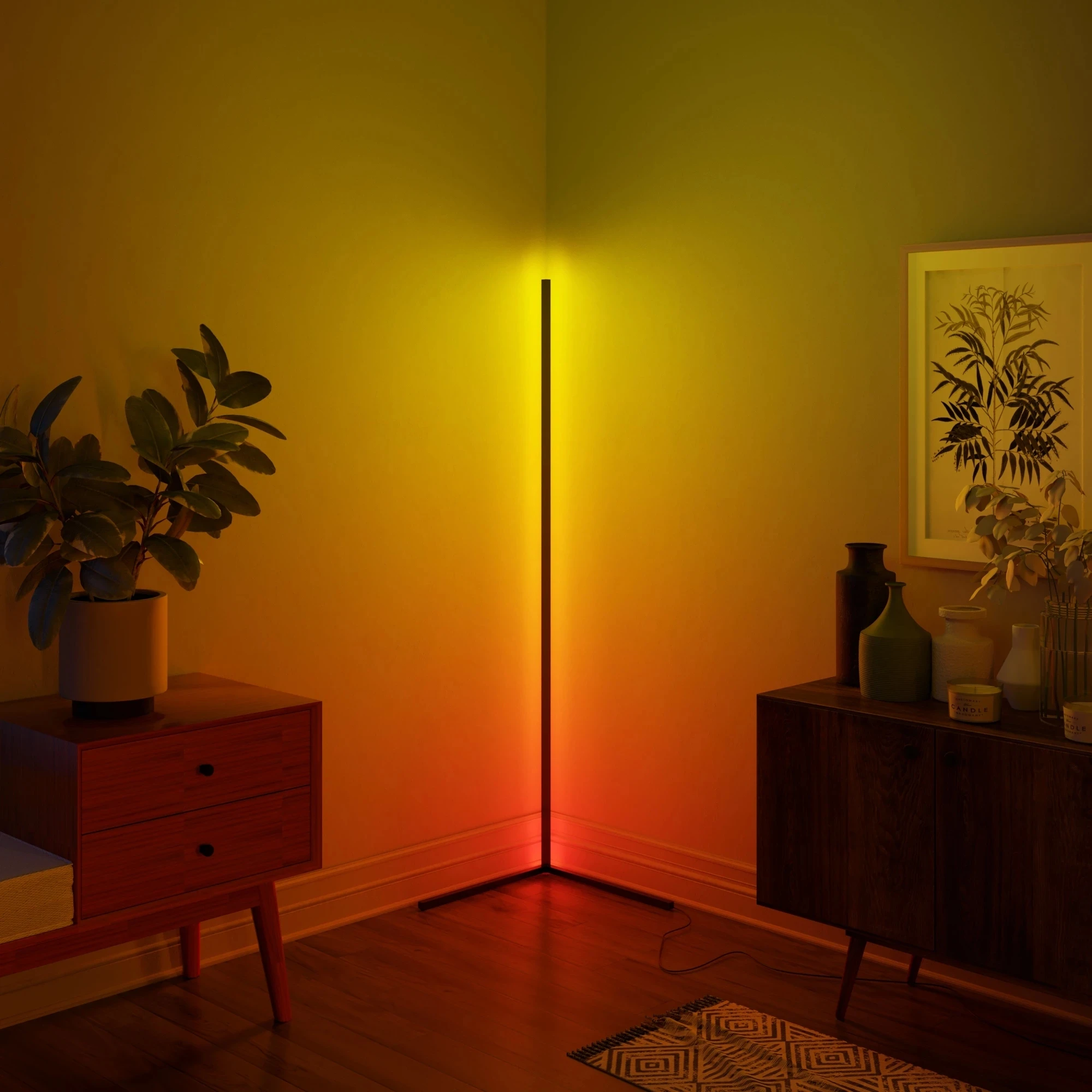 modern led floor lamp