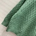 2021 Winter Green Sweater Women Knitted Casual Clothes High Quality 100% Cashmere Loose Pullover preview-4