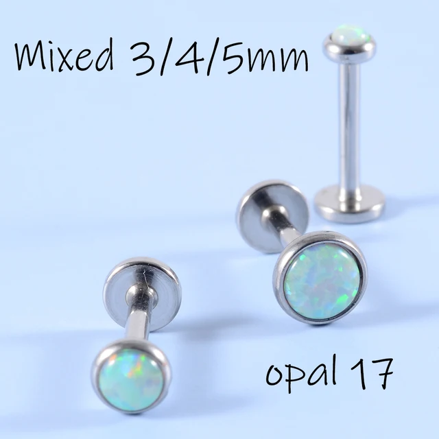 1Pcs 16g Internal Thread Opal Stone Labret Monroe Lip Stud Ring Opal Ear Cartilage Tragus Helix Earring Piercing Body Jewelry,Gold OP26,1.2x8x5mm 1Pcs 16g Internal Thread Opal Stone Labret Monroe Lip Stud Ring Opal Ear Cartilage Tragus Helix Earring Piercing Body Jewelry,Gold OP26,1.2x8x5mm