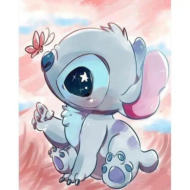 Disney Cartoon Cute Lilo and Stitch Poster Kawaii Stitch Canvas Painting  Kids Room Decor Wall Art Mural Pictures Home Decor - AliExpress